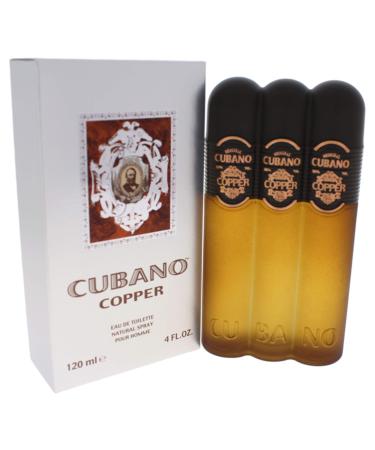 Cubano Copper By Cubano For Men. Eau De Toilette Spray 4 Ounces