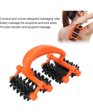 Manual Massage Roller for Back Pain Relief | Enhance Muscle Relaxation & Blood Flow | Acupuncture Point Meridian Massager - Buy Online on GoSupps.com