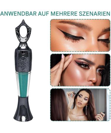  Generisch Arabic Powder Eyeliner 2G Decorative Tube Kit - Natural Lead-Free Fine Powder - Smooth Texture - Traditional Arabic Eye Makeup with Black Green Blue Turquoise Lan - Buy Online on GoSupps.com