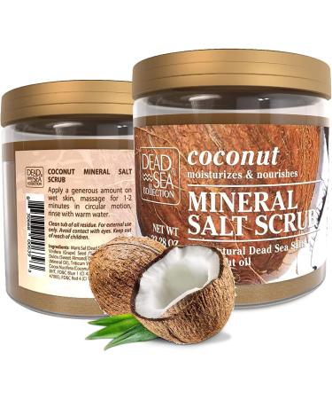 Dead Sea Collection Gommage orps au Sel - 660 g. - la Noix de Coco - Effet Exfoliant - Contient des Huiles Essentielles Biologiques et des Min raux Naturels de la Mer Morte. Noix de coco. - Buy Online on GoSupps.com