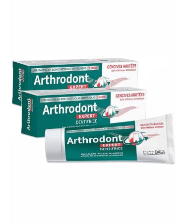 arthrodont expert irritated gums attack care 50ml set of 2 tubes
