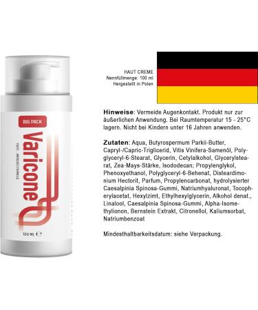 Varicone Forte Cream 100 ml - Buy Online on GoSupps.com