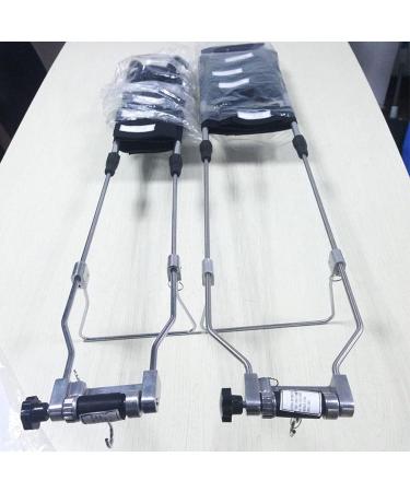 Adjustable Leg Traction Frame - Aluminum Alloy Set with 4 Belts for Pain Relief & Emergency Rescue | International Shipping - Buy Online on GoSupps.com