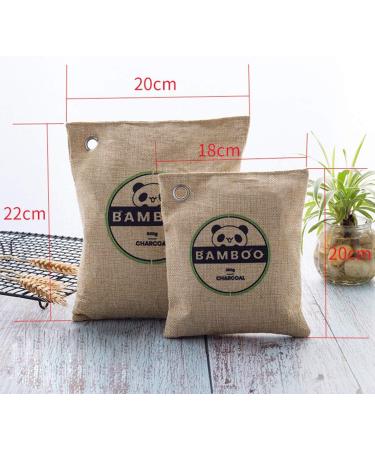 Buy Bamboo Coal Air Purification Bags - Activated Carbon Smell Absorbers & Moisture Removers (3 Pack - 200g Each) for Home & Car | Eco-Friendly Fresheners - Buy Online on GoSupps.com