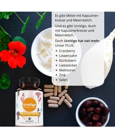 Urovigo Women Capsules - 5 Cans for Bladder Health | Vitamin A Zinc & 8 Plant Complex | Boost Immunity & Support Mucous Membranes - Buy Online on GoSupps.com