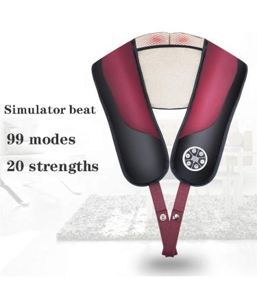WJY Massage Device with Heat Function | Deep Tissue Relief Adjustable Intensity & Safety Features - Buy Online on GoSupps.com