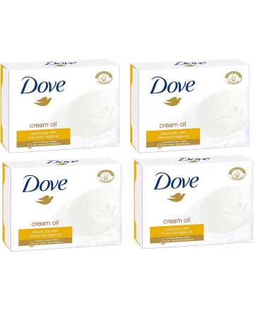 Dove Dove Go Cream Oil Soap 8 Bars 2 x 100 g (Pack of 4)
