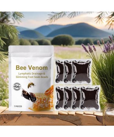 Lukmlca BeeVenom LymphaticDrainage & Slimming Foot Soak Beads Aprolo Detoxingherbs Cleansing Foot Soak Beads Body Detoxs BeeVenom Foot Soak Beads For Healthy Fast Shape & Cleanse Body Relief Relax - Buy Online on GoSupps.com