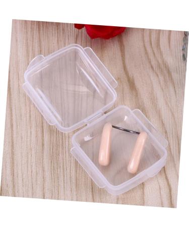 FOMIYES Swim Nose Clip 2pcs - Silicone Nose Protector for Adults - Snoring & Swimming Nose Pincher - Buy Online on GoSupps.com