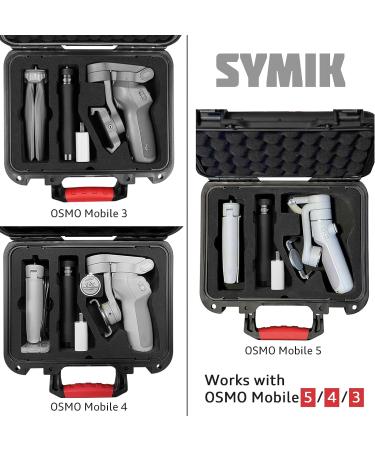 SYMIK P250-OM Waterproof Hard Case for DJI OSMO Mobile (OM5/OM4/OM3) | Professional Look, Military Grade Protection - Buy Online on GoSupps.com