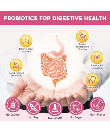 Women's Probiotic Powder Supplement for Weight Loss & Immune Health - Prebiotics Included - Buy Online on GoSupps.com