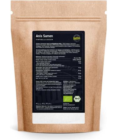 Biotiva Anise Whole Organic 250g - Premium Anise Seed Spice from Germany - Buy Online on GoSupps.com