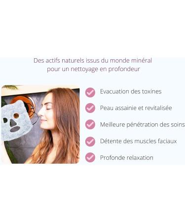 CLIMSOM Facial Spa: 10 Heated Face Masks (41 C) Moist Heat Bath for 30 minutes Detox for the Face Ready to Use in 30 seconds Purifies Relaxes and Hydrates - Single Use - Buy Online on GoSupps.com