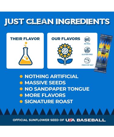 Chinook Seedery Roasted Jumbo Sunflower Seeds - Keto Snacks - Gluten Free Non GMO - 1.5oz (Pack of 36) - 6 Flavor Variety Pack - Buy Online on GoSupps.com