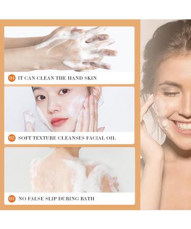 Turmeric Soap For Acne Dark Spots Smooth Skin Dark Spot Corrector Remover Natural Soap Bar Gentle For Face & Body Moisturizing Firming Vegan & Cruelty Free Organic Soap - Buy Online on GoSupps.com