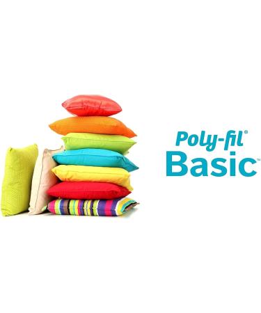 Fairfield Poly-Fil Basic Decorative Throw Pillow Inserts (2 Pack) - White - Buy Online on GoSupps.com