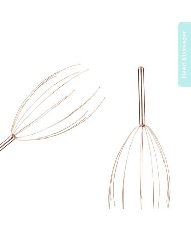 Kikkerland AR32 Head Massager - Premium Copper Massage Tool for Relaxation | Fast International Shipping - Buy Online on GoSupps.com
