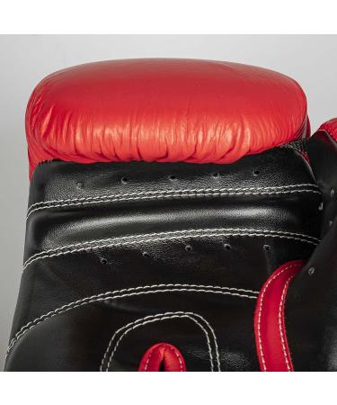 Paffen Sport Allround Eco Boxing Gloves - Red/Black 14oz for Training & Sparring in Boxing Kickboxing & Muay Thai - Buy Online on GoSupps.com