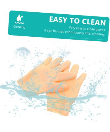 Beatifufu 1 Pair Moisturizing Gloves Softening Gloves Finger Gloves Hands Night Mittens Hand Lotion Sleeping Gloves Hand Softening Moisture Gel Gloves Black Gel Exfoliating Hand Masks Sebs - Buy Online on GoSupps.com