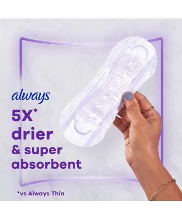 Always Xtra Protection 3-in-1 Daily Liners - Extra Long 60 CT - For Women - Buy Online on GoSupps.com