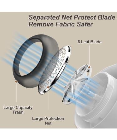 Rechargeable Fabric Shaver & Lint Remover | Cordless Electric Sweater Lint Shaver with 6-Leaf Stainless Steel Blades for Clothes & Furniture - Buy Online on GoSupps.com