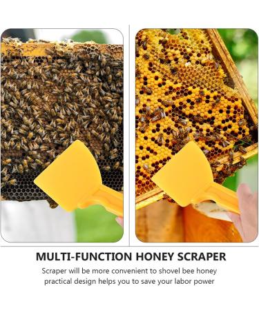 2pcs Plastic Honey Spatula Beekeeping Honey Uncapping Fork Honey Collection Tool Frosting Collector - Buy Online on GoSupps.com