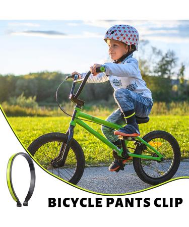 Buy DNGH Reflective Bicycle Pants Clips | Universal Cycle Clips for Cyclists | Durable Pants Protection & Reflectors - Buy Online on GoSupps.com
