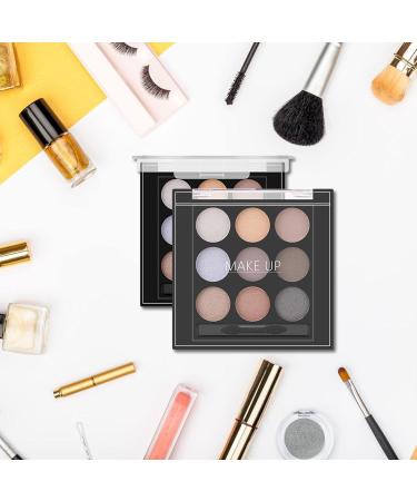 9 Color Eyeshadow Pallet - Neutral Eyeshadow Palette | Neutral Eye Shadow Pallet Highly Pigmented Makeup Accessories for Women 03# - Buy Online on GoSupps.com