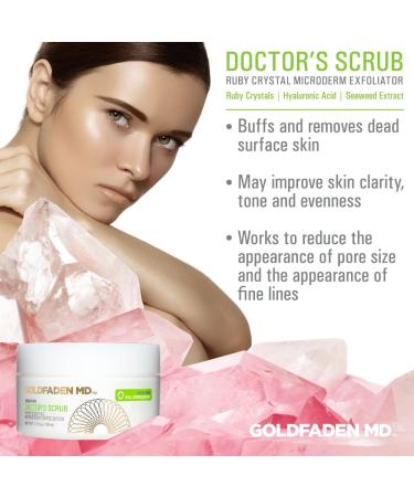GOLDFADEN MD Duo Kit: Bright Eyes & Doctor's Scrub - Radiant Skin 2 Piece Set | International Shipping Available - Buy Online on GoSupps.com