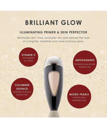 TEMPTU Brilliant Glow Illuminating Primer & Skin Perfector Airpod - Hydrating Formula, Medium/Deep Shades - Buy Online on GoSupps.com