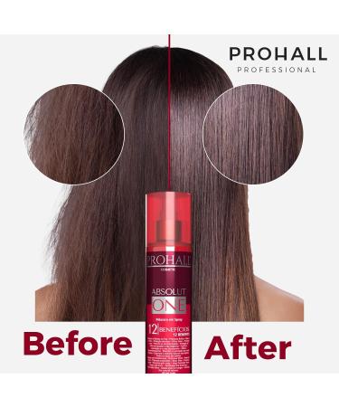 Prohall Cosmetic Heat Protectant | Leave-In Thermal Protector Cream | Nourish Hydrate & Reduce Frizz | Prevent Split Ends | 6.76 fl. Oz | International Shipping Available - Buy Online on GoSupps.com