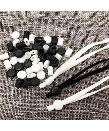 ORYOUGO 100-Piece Adjustable Sewing Elastic Bands for DIY Mask Making - Buy Online on GoSupps.com