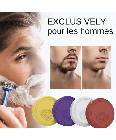 Men's Shaving Bar Beard Shaving Soap | Mustache Cleansing Soap 4-Piece - and Protects Rich Lather Portable Bar for Smooth Wet Shave Long Lasting Scent - Buy Online on GoSupps.com