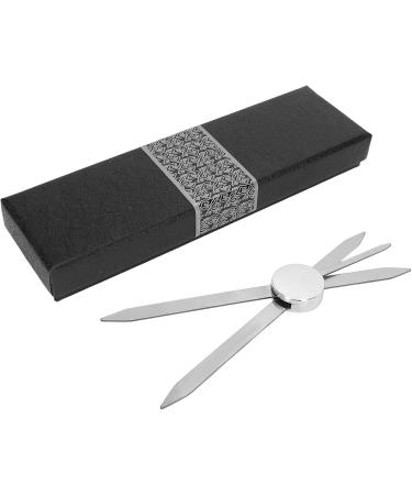 Eyebrow Makeup Ruler Eyebrow Mapping Ruler Eyebrow Stencil Ruler Stainless Steel 3 Point Positioning Eyebrow Makeup Ruler for Microblading Silver - Buy Online on GoSupps.com