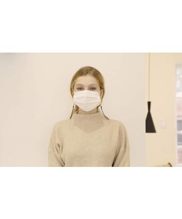 Nuovo Adjustable Mask Lanyards | Black Mask Extender Strap & Holder - International Shipping Available - Buy Online on GoSupps.com