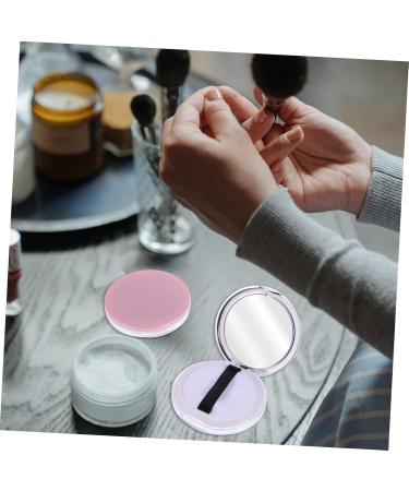 VINTORKY 2pcs Dispensing Empty Toner Mens Protein Powder Cosmetic Powder Case Powder Compact Glass - Buy Online on GoSupps.com