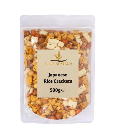 Japanese Rice Crackers 500g by Villa Nostrum