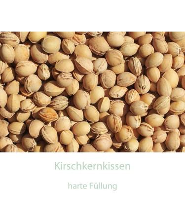 Cherry Stone Heart Pillow 30x25cm - Red-White Heat Cushion & Grain Pillow - Perfect Charming Gift for All Occasions - Buy Online on GoSupps.com