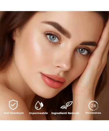  LAXISCREED 2-in-1 Long-Lasting Waterproof Eyebrow Pencil Double Ended with 4-Point Microblading Eyebrow Pencil and Precise Eyeliner for Natural 3D Hair-by-Hair Makeup Effect (Dark Brown) - Buy Online on GoSupps.com