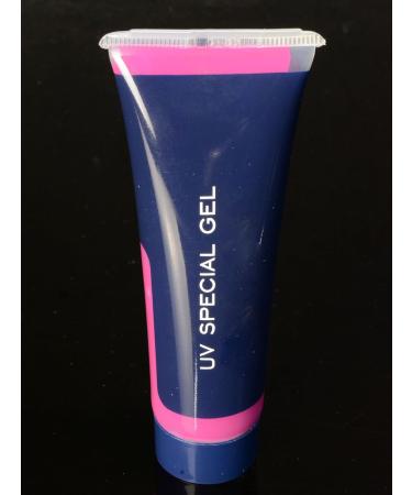 50ml Blacklight Aqua Make-up Effect Color Gel Neon Violet - Vibrant Neon Face & Body Paint for Parties & Events | International Shipping Available - Buy Online on GoSupps.com