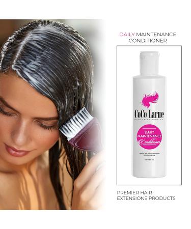 Coco La Rue Daily Maintenance Hair Conditioner - Increases Shine and Luster- Vitamins A & E and Proteins- Best For Hair Extensions- Improve Hair Appearance 8oz (1pack) Maintenance Hair Conditioner (1-Pack) - Buy Online on GoSupps.com