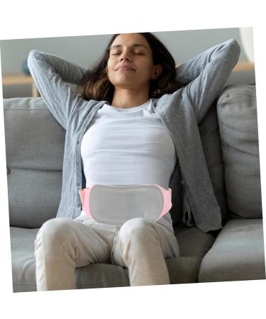 Ipetboom 1Set Menstrual Heated Belt with Heating Settings Portable Waist Wrap for Cramps Relief Back and Stomach Discomfort for Women During Menstruation and Daily Use - Buy Online on GoSupps.com