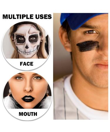 CAHIUYOA 3PCS Eye Black Stick for Professional Sports | Football Baseball Softball Eye Black Face Paint Stick | Body Makeup Black - Buy Online on GoSupps.com