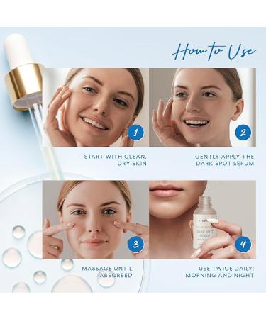 Dark Spot Remover Serum with Kojic Acid for Face & Body - 1 FL OZ | For Women & Men - Buy Online on GoSupps.com