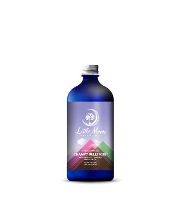 Little Moon Essentials Crampy Belly Rub Massage Oil 4 oz (118 ml)