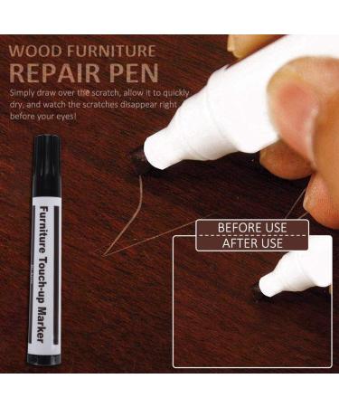 Buy Furniture Repair Kit | Wood Markers & Touch Up Filler for Scratches Cracks & Discoloration | 12-Piece Set for Tables Cabinets and Doors - Buy Online on GoSupps.com