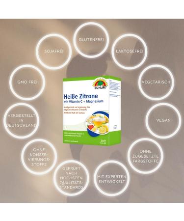 Sunlife Hot Lemon with Vitamin C & Zinc - Immune Support Supplement - 20 Powder Sticks for Daily Health - Buy Online on GoSupps.com
