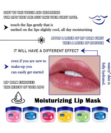 6 Pack Lip Balm Moisturizing Tinted Lip Balm Mini Hydrating Lip Mask for Dry Cracked Lips Smooth Lip Balm Bulk Lip Care Product 6 Pcs - Buy Online on GoSupps.com