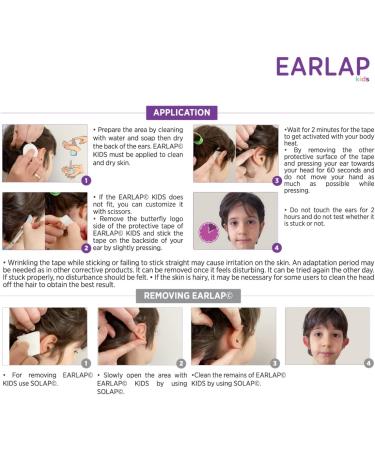 Kids Ear Corrector - Protruding Ear Sticker for 12-72 Months | Non-Surgical Ear Pinning | 20 Correctors + 10 Solaps - Buy Online on GoSupps.com