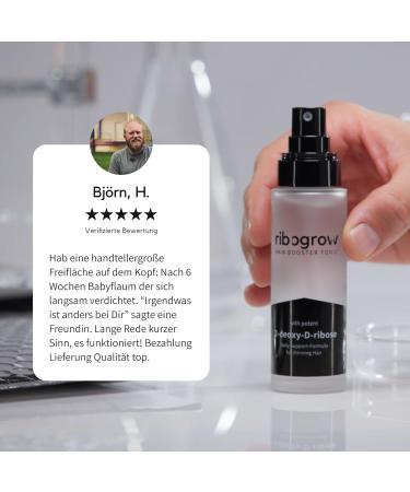 Hair Booster Tonic avec 2-Desoxy-D-ribose - 1 spray de 50 ml - Buy Online on GoSupps.com